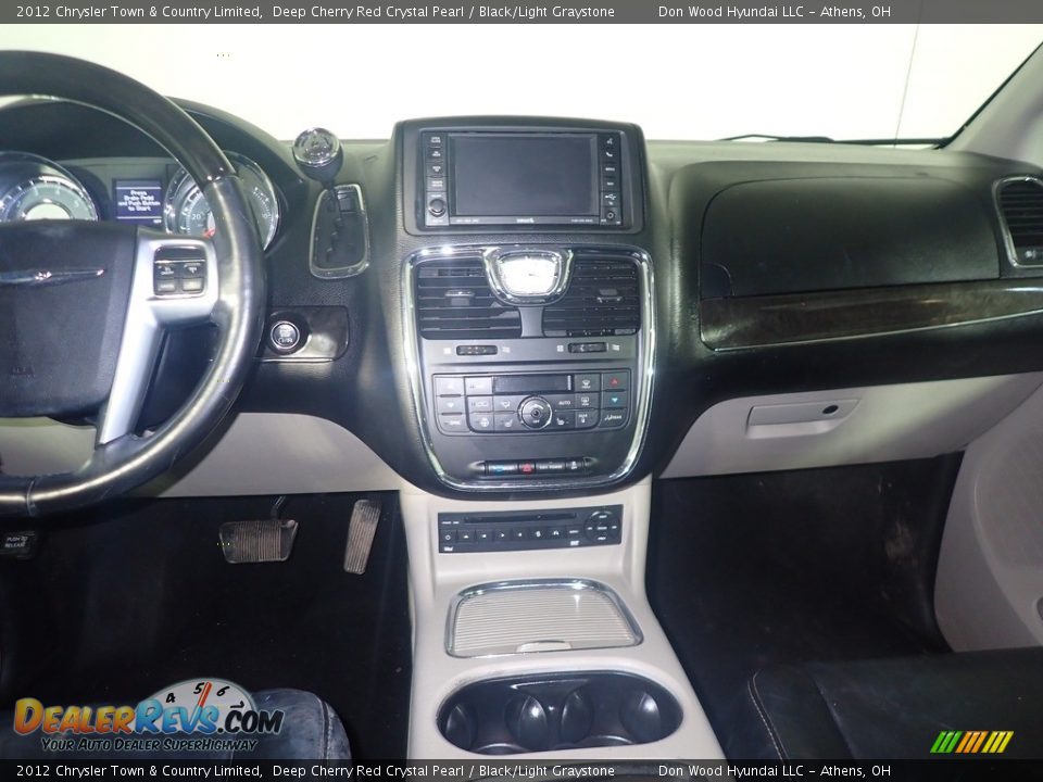 2012 Chrysler Town & Country Limited Deep Cherry Red Crystal Pearl / Black/Light Graystone Photo #30