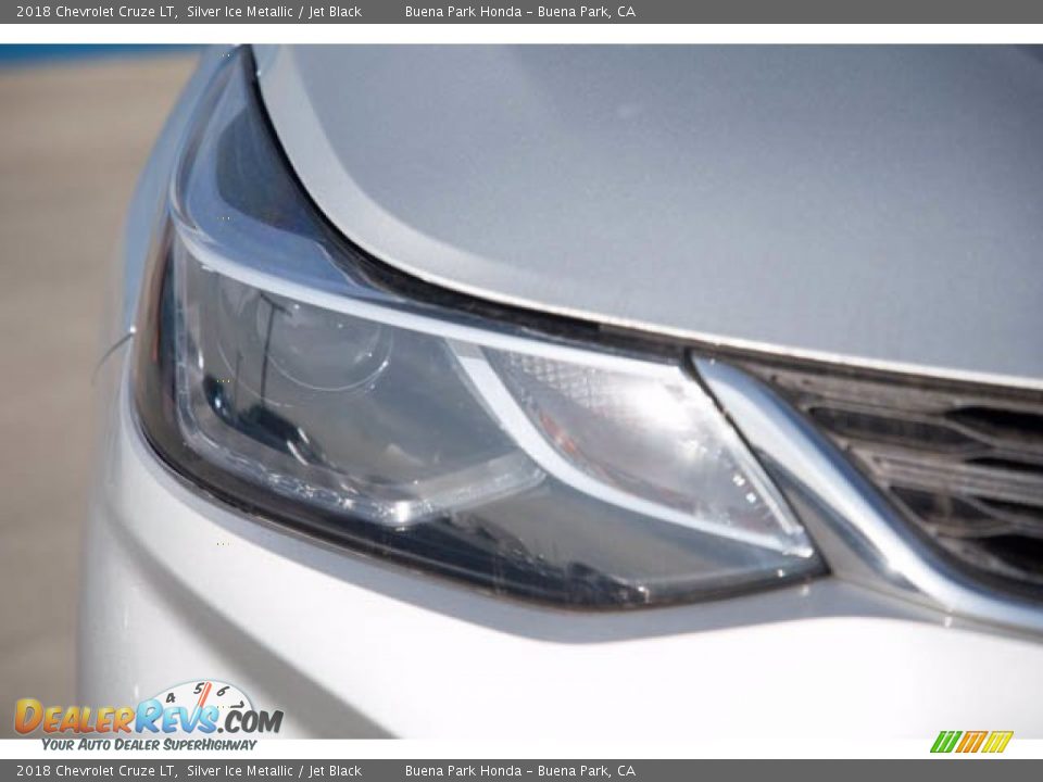 2018 Chevrolet Cruze LT Silver Ice Metallic / Jet Black Photo #8