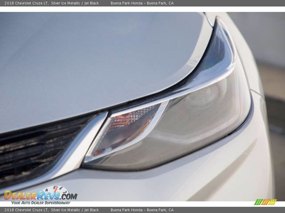 2018 Chevrolet Cruze LT Silver Ice Metallic / Jet Black Photo #9