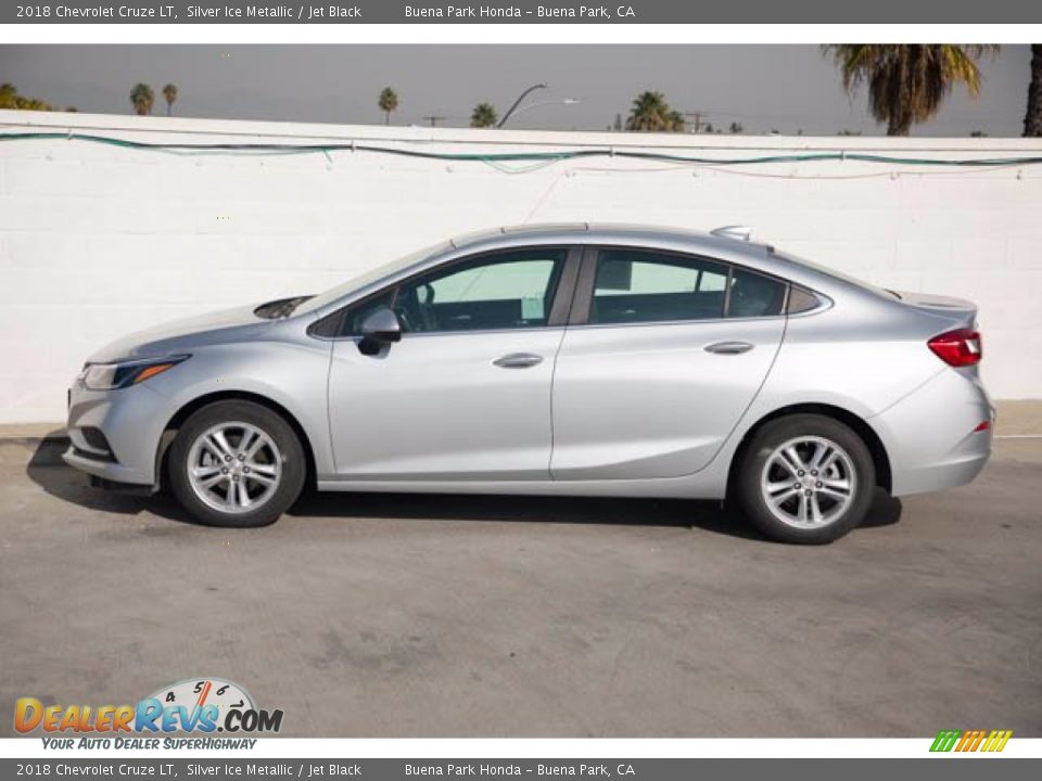 2018 Chevrolet Cruze LT Silver Ice Metallic / Jet Black Photo #10