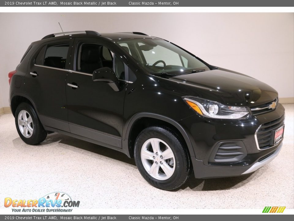 2019 Chevrolet Trax LT AWD Mosaic Black Metallic / Jet Black Photo #1