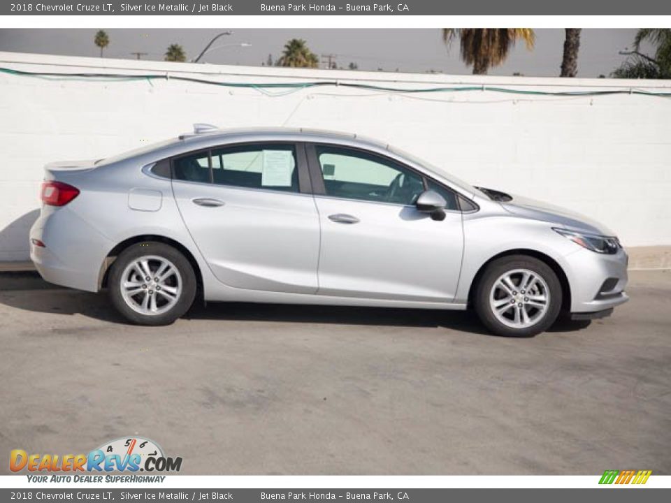 2018 Chevrolet Cruze LT Silver Ice Metallic / Jet Black Photo #14