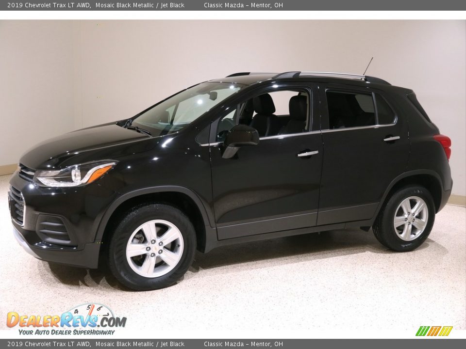 2019 Chevrolet Trax LT AWD Mosaic Black Metallic / Jet Black Photo #3