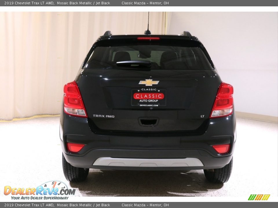 2019 Chevrolet Trax LT AWD Mosaic Black Metallic / Jet Black Photo #17