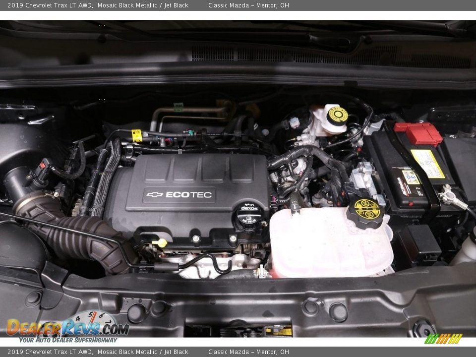 2019 Chevrolet Trax LT AWD Mosaic Black Metallic / Jet Black Photo #18