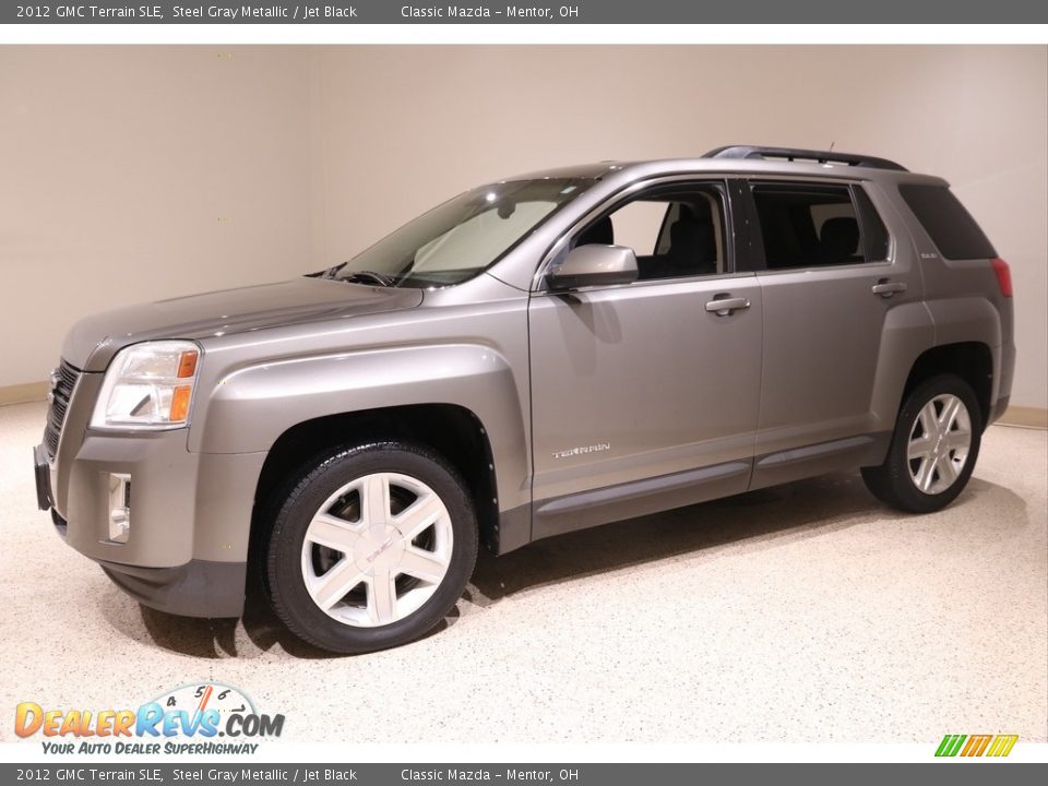 2012 GMC Terrain SLE Steel Gray Metallic / Jet Black Photo #3