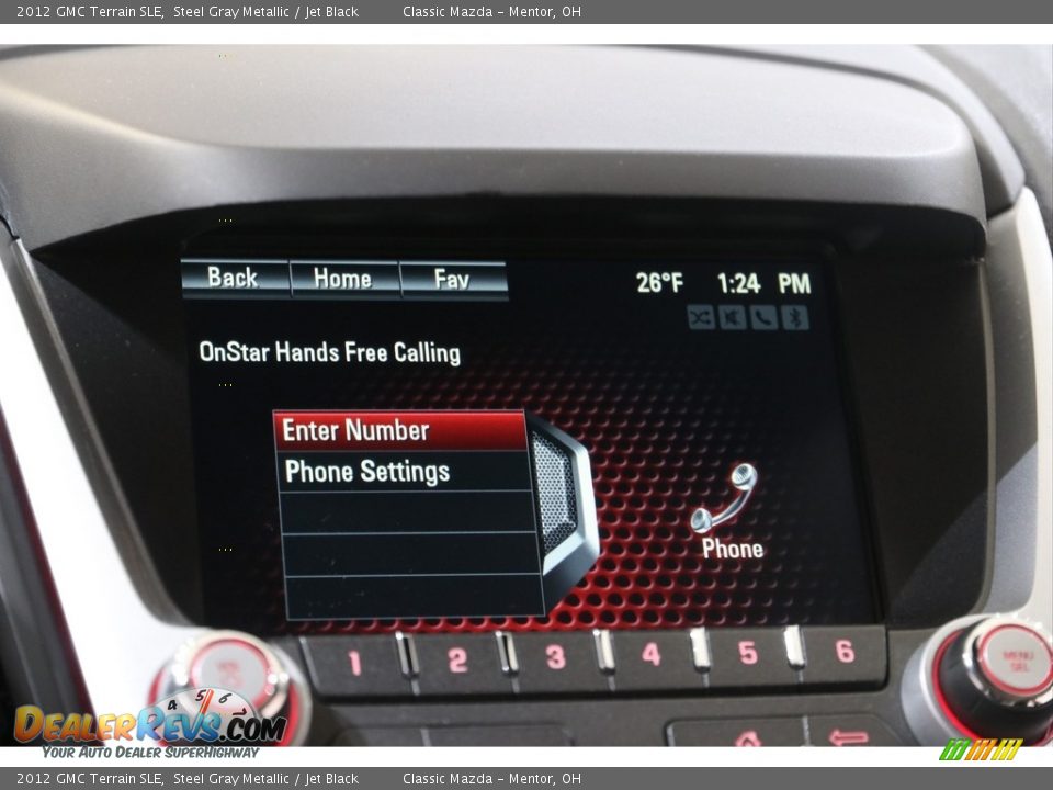 2012 GMC Terrain SLE Steel Gray Metallic / Jet Black Photo #11