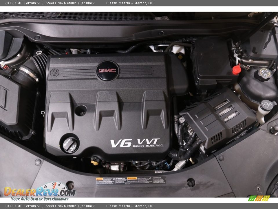 2012 GMC Terrain SLE Steel Gray Metallic / Jet Black Photo #17