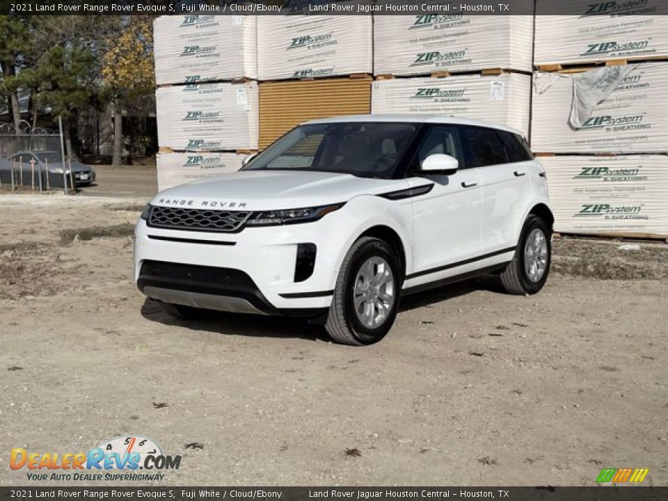 2021 Land Rover Range Rover Evoque S Fuji White / Cloud/Ebony Photo #1