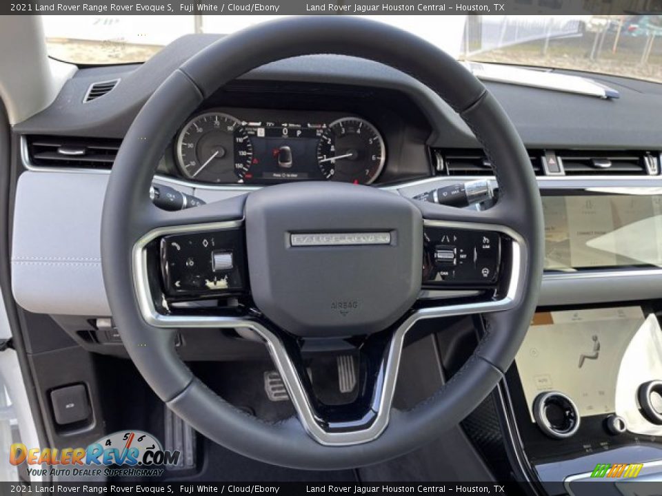 2021 Land Rover Range Rover Evoque S Steering Wheel Photo #17