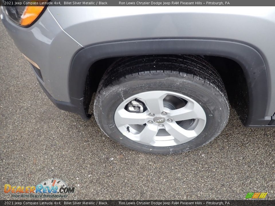 2021 Jeep Compass Latitude 4x4 Billet Silver Metallic / Black Photo #2