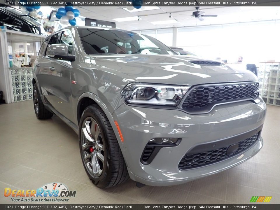 Destroyer Gray 2021 Dodge Durango SRT 392 AWD Photo #7