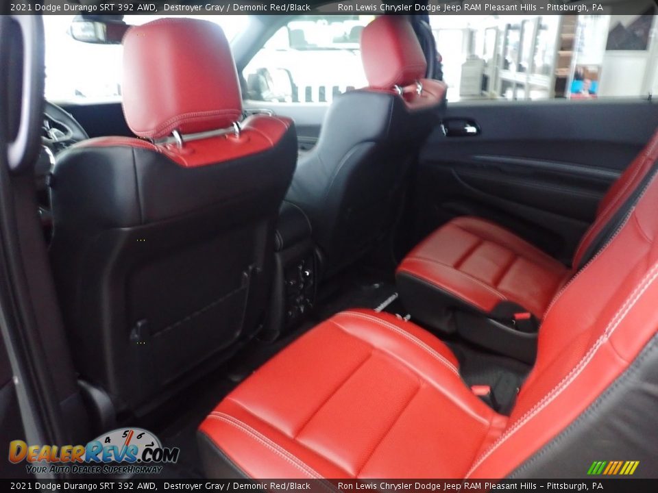 Rear Seat of 2021 Dodge Durango SRT 392 AWD Photo #11