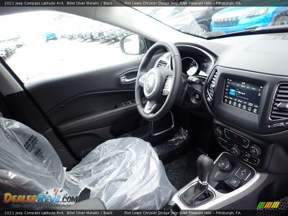 2021 Jeep Compass Latitude 4x4 Billet Silver Metallic / Black Photo #11