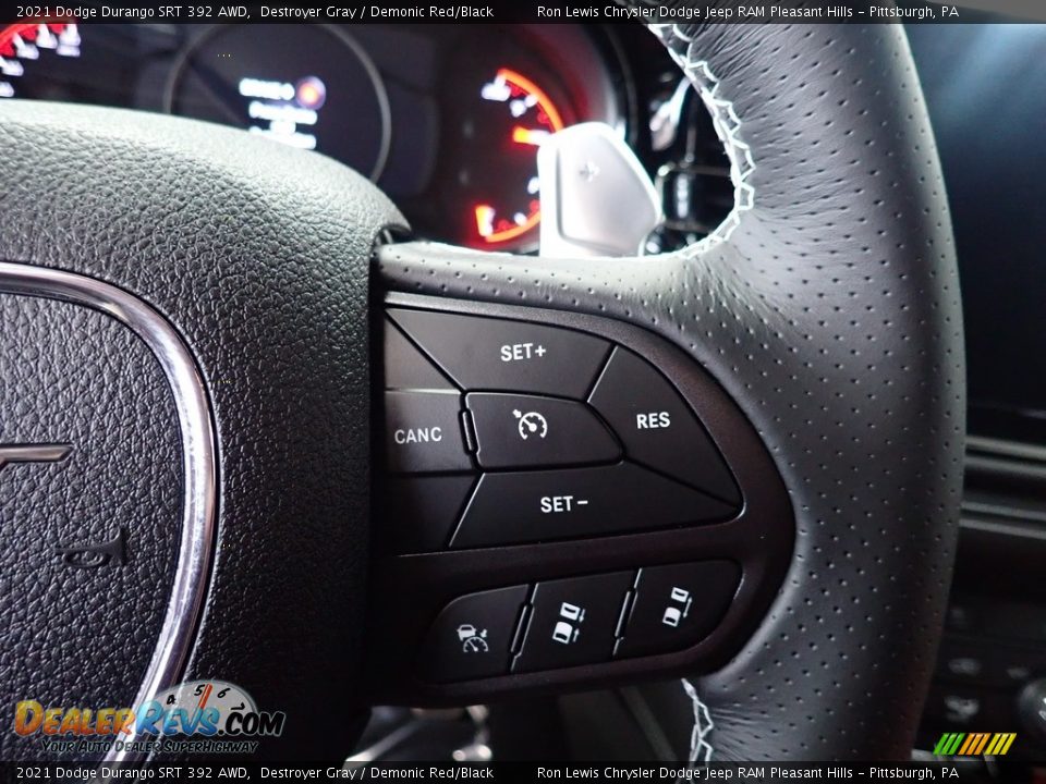 2021 Dodge Durango SRT 392 AWD Steering Wheel Photo #16