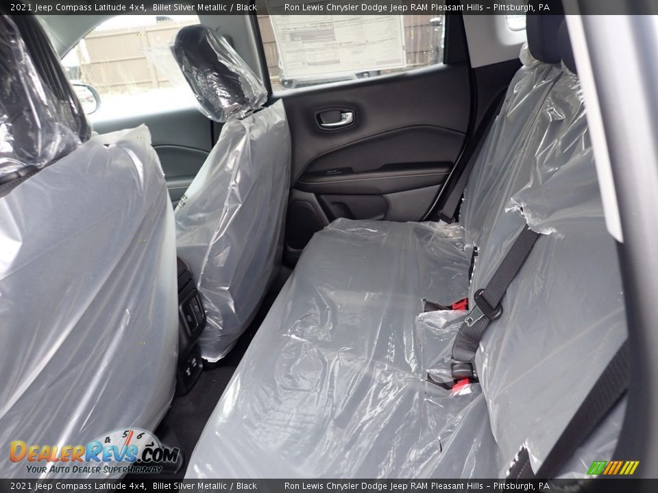 2021 Jeep Compass Latitude 4x4 Billet Silver Metallic / Black Photo #12