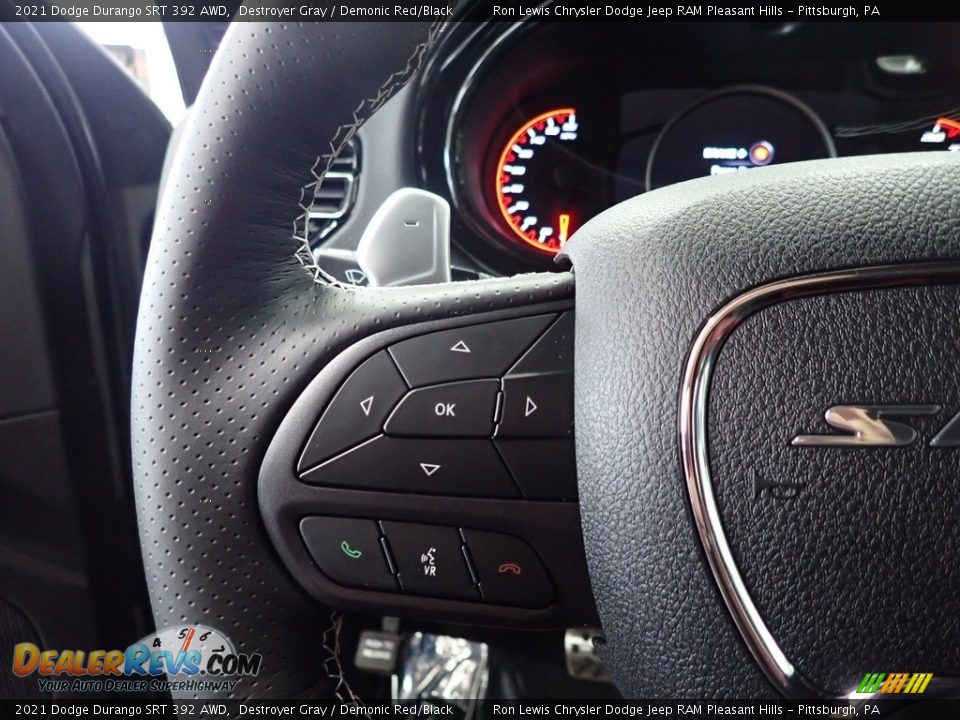 2021 Dodge Durango SRT 392 AWD Steering Wheel Photo #17