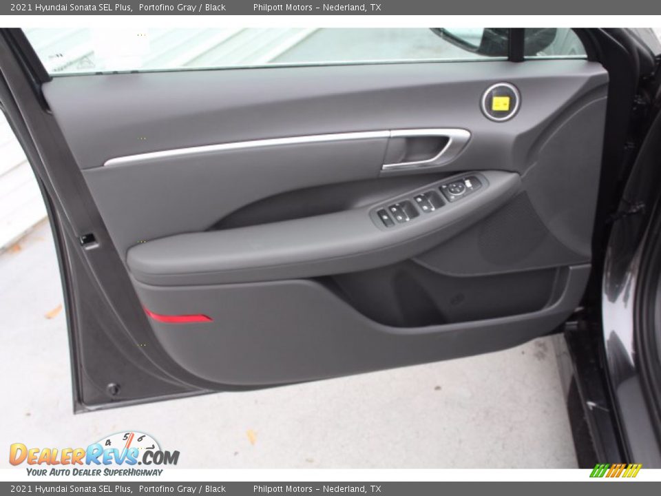 2021 Hyundai Sonata SEL Plus Portofino Gray / Black Photo #9