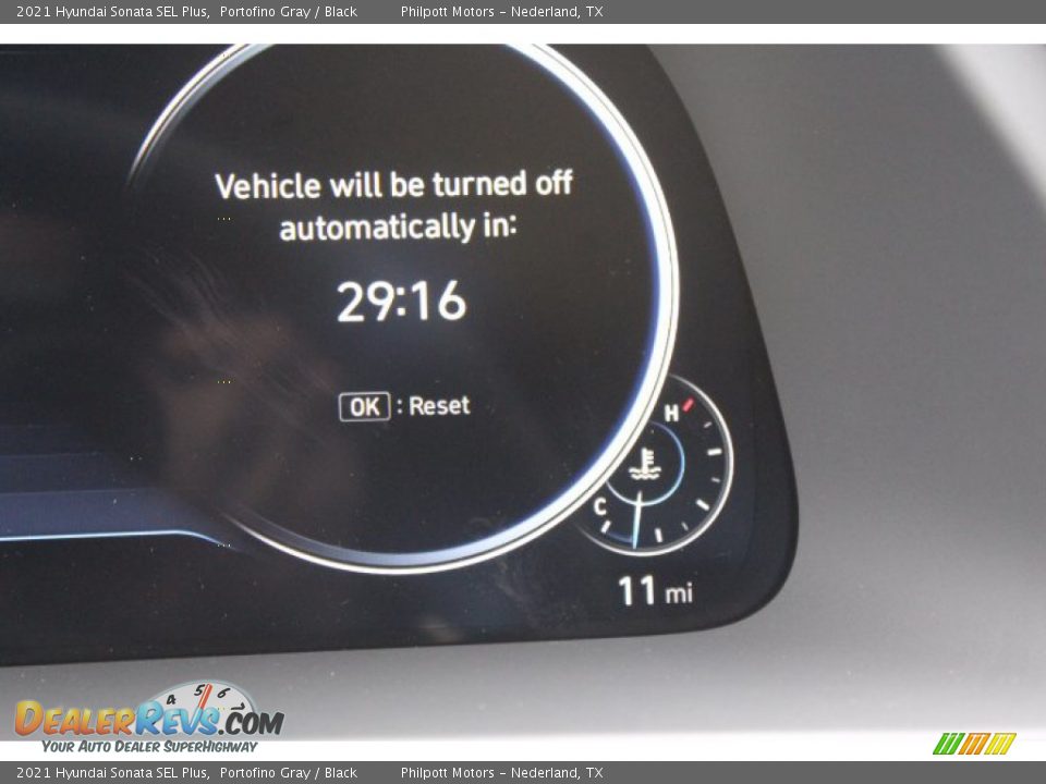 2021 Hyundai Sonata SEL Plus Portofino Gray / Black Photo #14