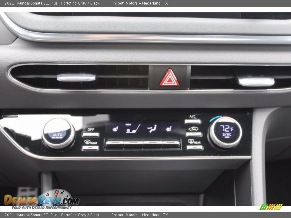 2021 Hyundai Sonata SEL Plus Portofino Gray / Black Photo #16