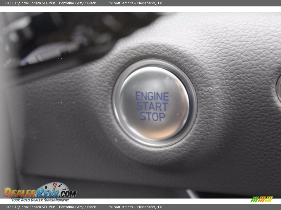 2021 Hyundai Sonata SEL Plus Portofino Gray / Black Photo #17