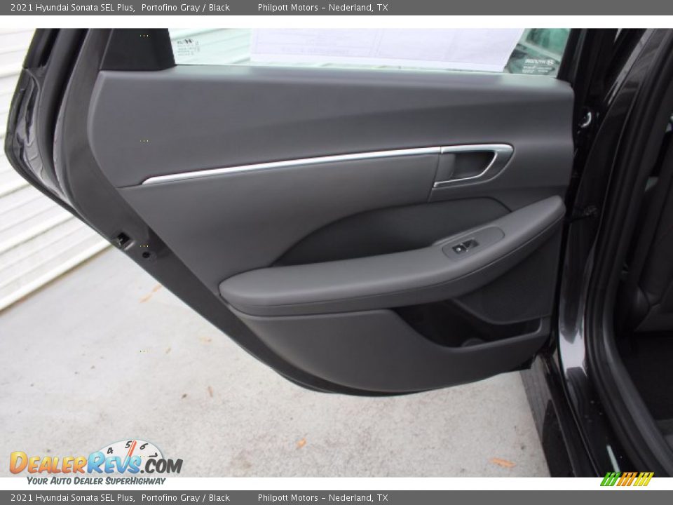 2021 Hyundai Sonata SEL Plus Portofino Gray / Black Photo #19