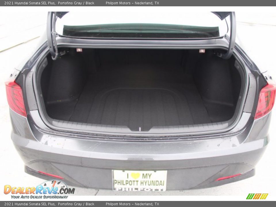 2021 Hyundai Sonata SEL Plus Portofino Gray / Black Photo #23
