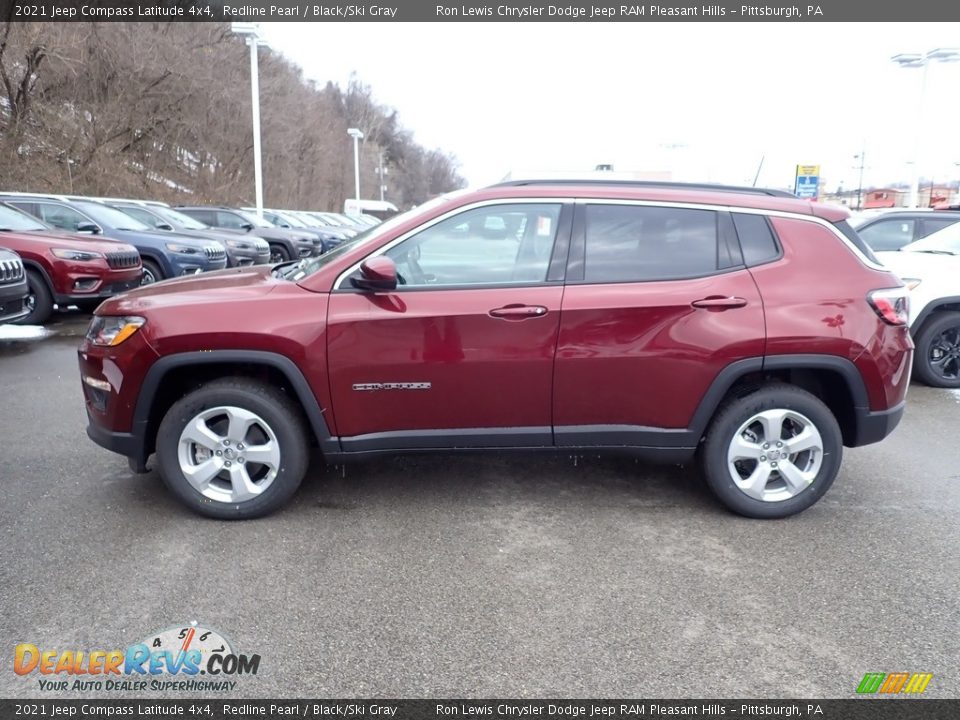 Redline Pearl 2021 Jeep Compass Latitude 4x4 Photo #2