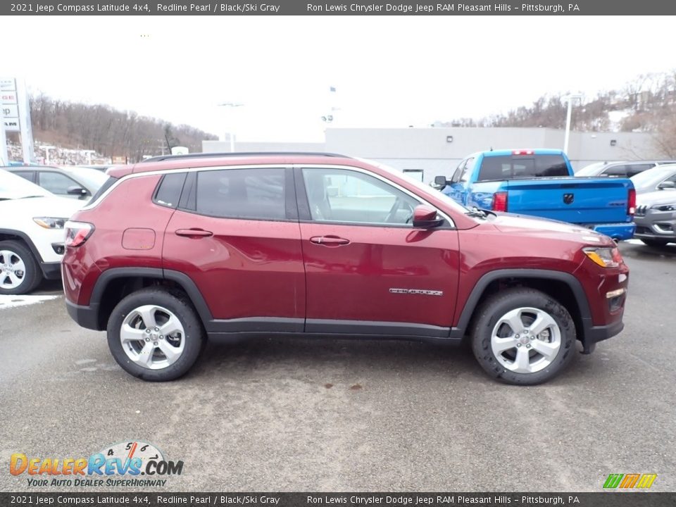 Redline Pearl 2021 Jeep Compass Latitude 4x4 Photo #6