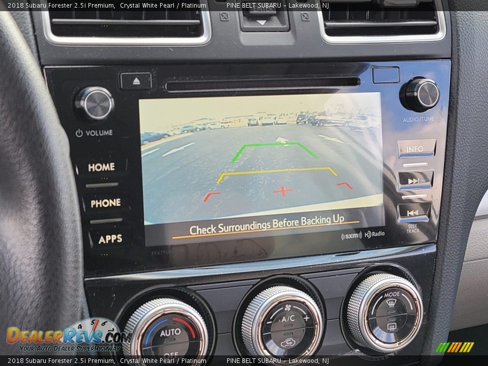 2018 Subaru Forester 2.5i Premium Crystal White Pearl / Platinum Photo #6
