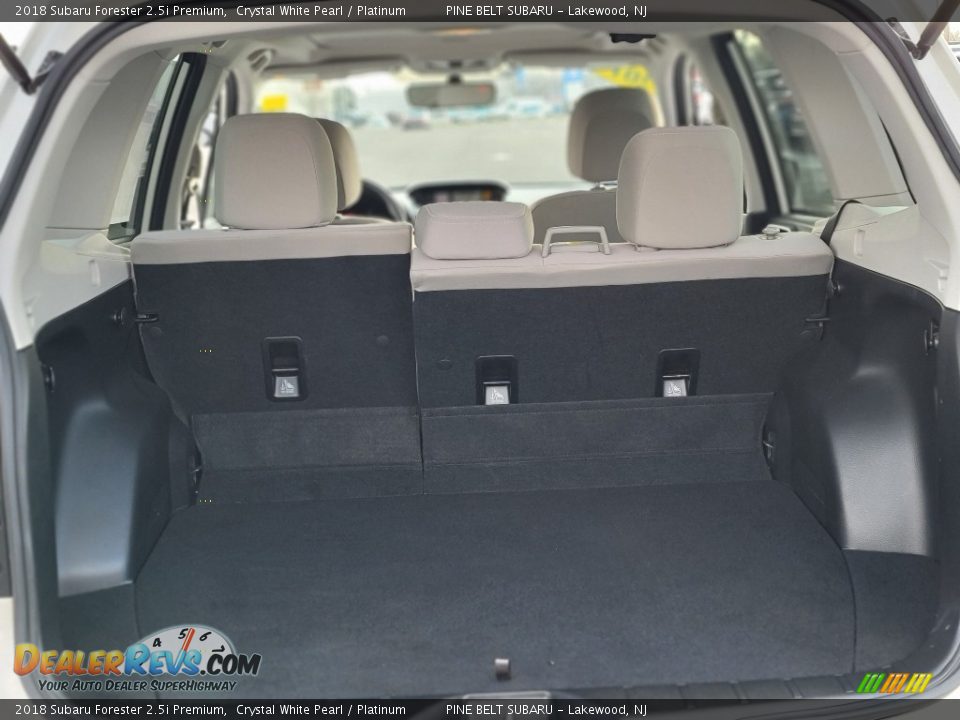 2018 Subaru Forester 2.5i Premium Crystal White Pearl / Platinum Photo #26