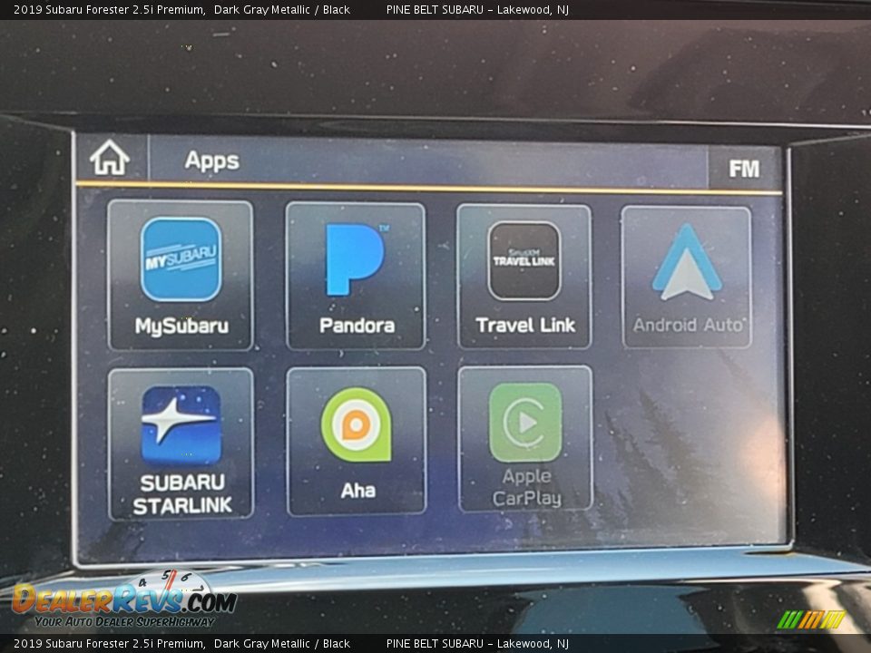 2019 Subaru Forester 2.5i Premium Dark Gray Metallic / Black Photo #7