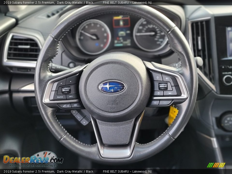 2019 Subaru Forester 2.5i Premium Dark Gray Metallic / Black Photo #10