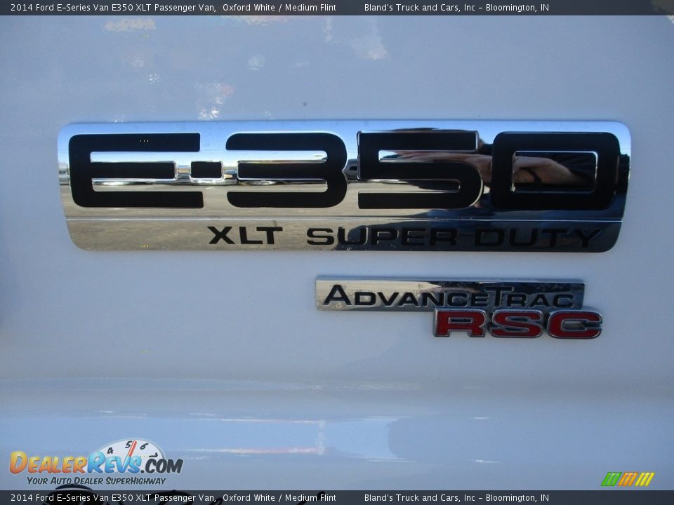 2014 Ford E-Series Van E350 XLT Passenger Van Oxford White / Medium Flint Photo #24