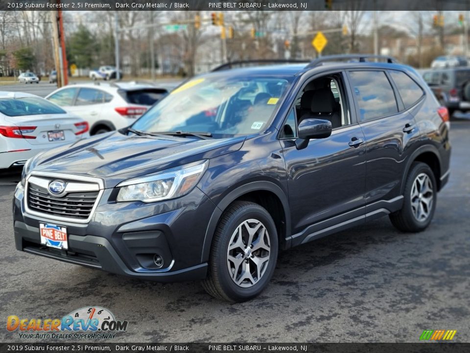 2019 Subaru Forester 2.5i Premium Dark Gray Metallic / Black Photo #16