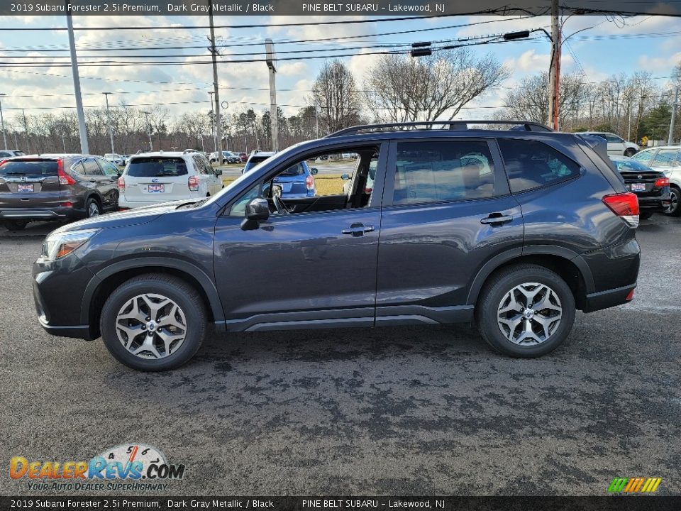 2019 Subaru Forester 2.5i Premium Dark Gray Metallic / Black Photo #18