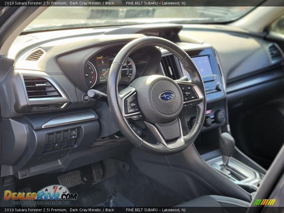 2019 Subaru Forester 2.5i Premium Dark Gray Metallic / Black Photo #35