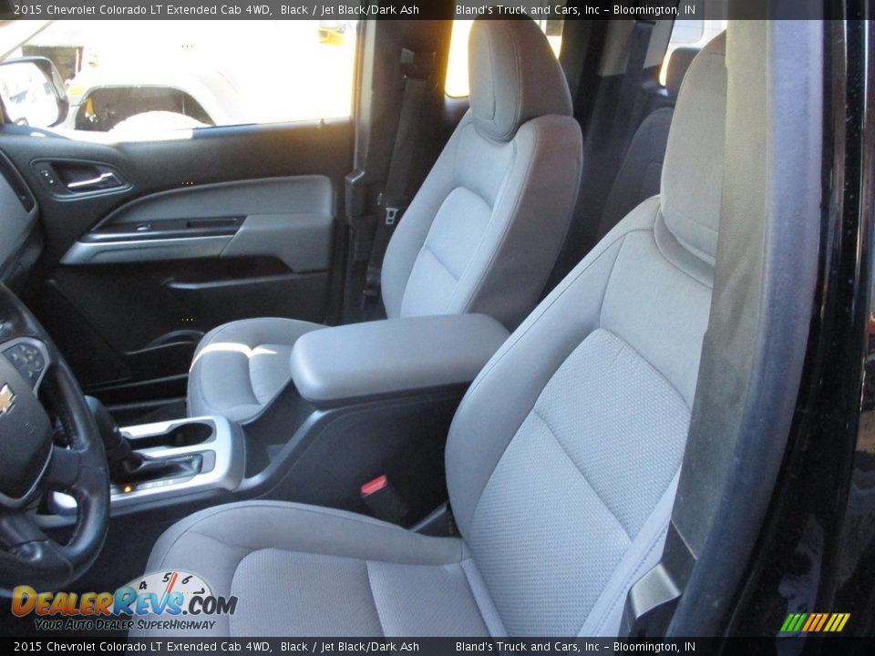 Front Seat of 2015 Chevrolet Colorado LT Extended Cab 4WD Photo #7