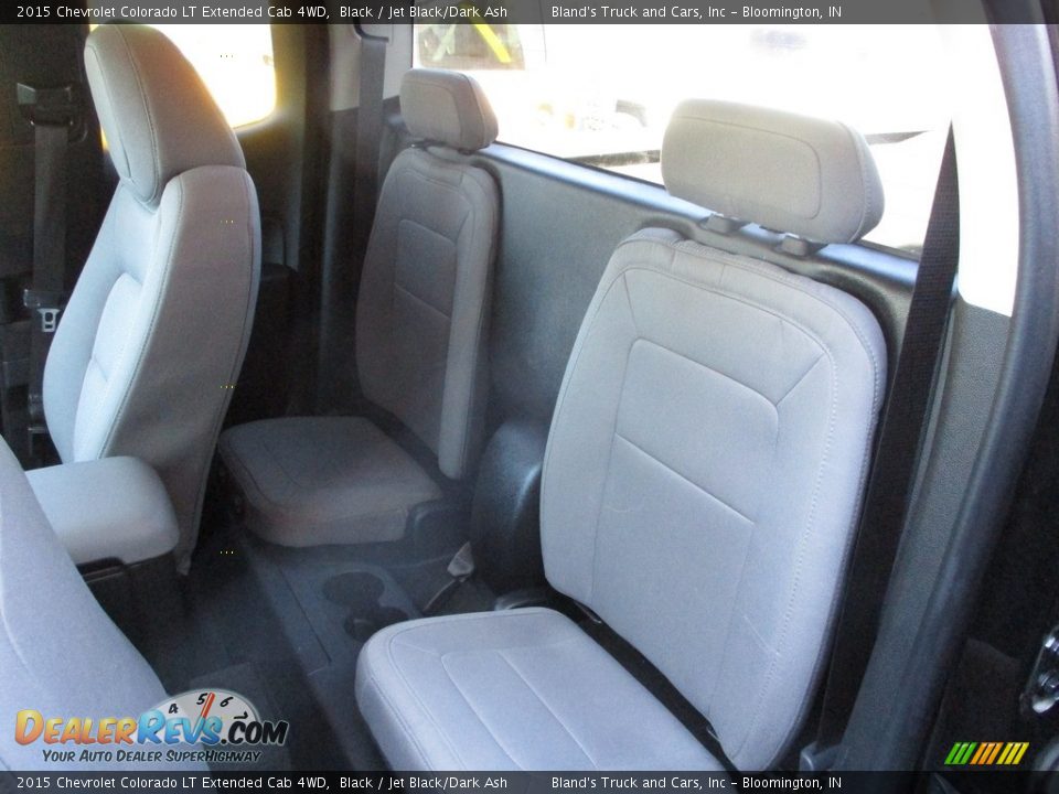 Rear Seat of 2015 Chevrolet Colorado LT Extended Cab 4WD Photo #8