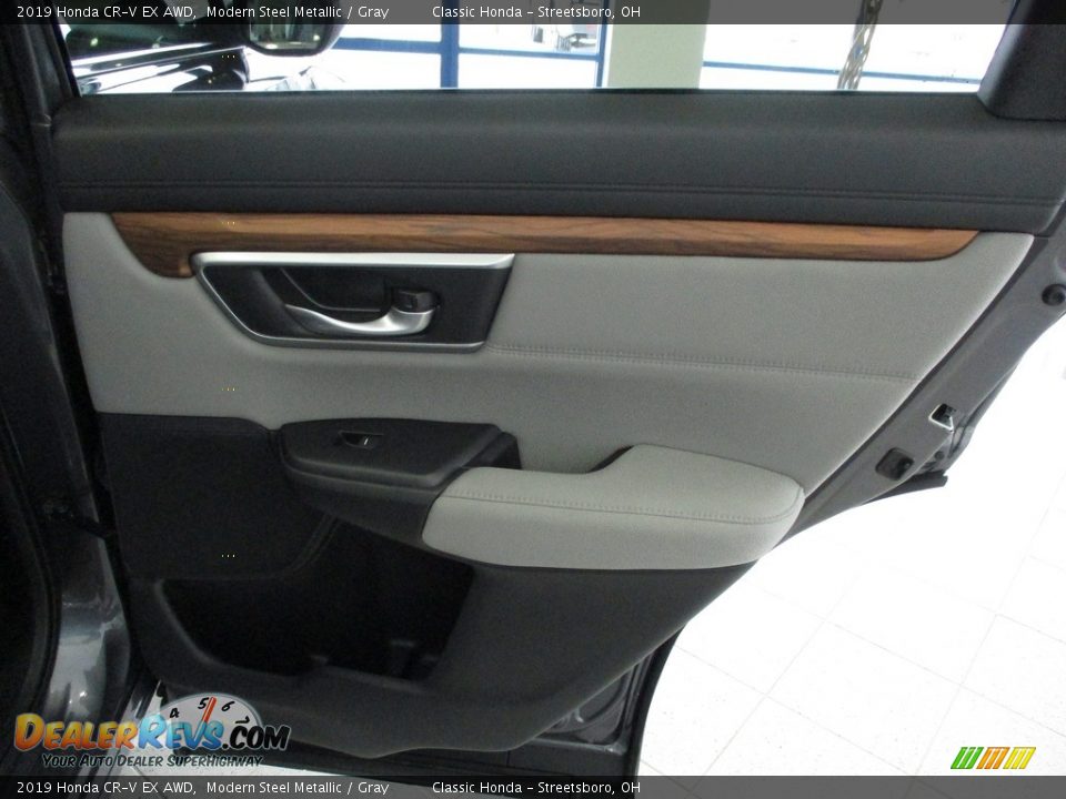 2019 Honda CR-V EX AWD Modern Steel Metallic / Gray Photo #18