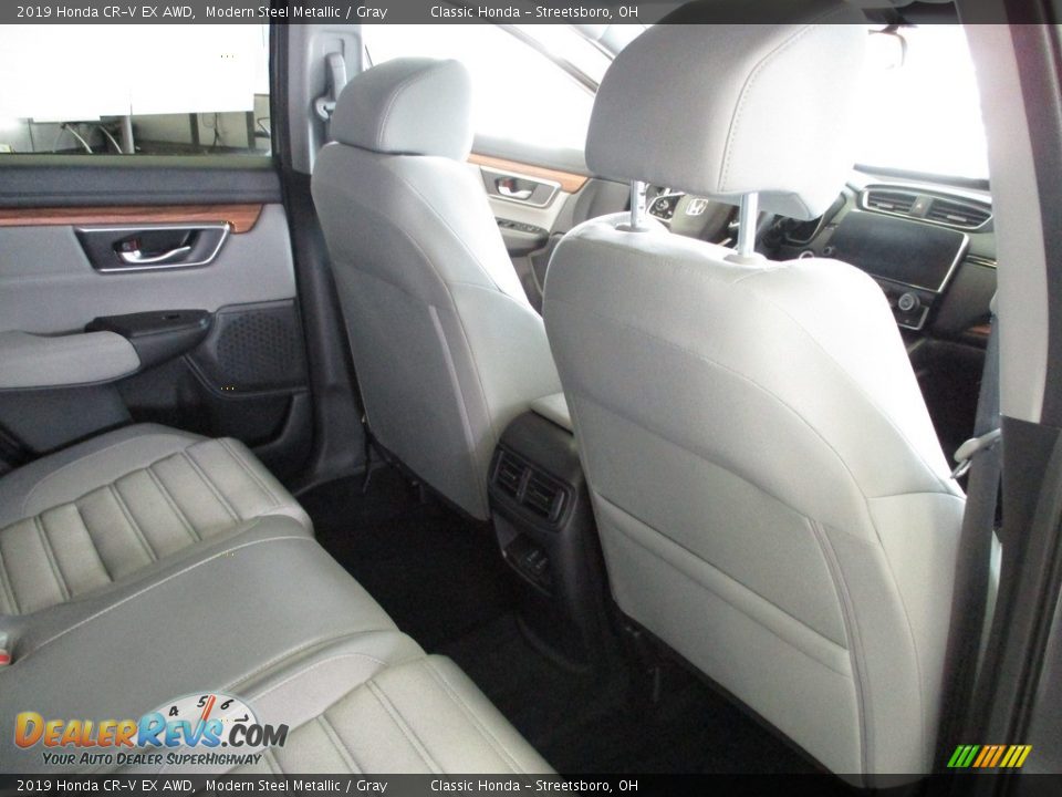 2019 Honda CR-V EX AWD Modern Steel Metallic / Gray Photo #19