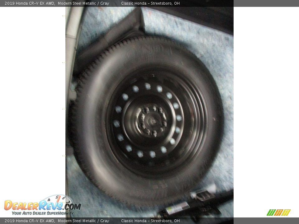 2019 Honda CR-V EX AWD Modern Steel Metallic / Gray Photo #22