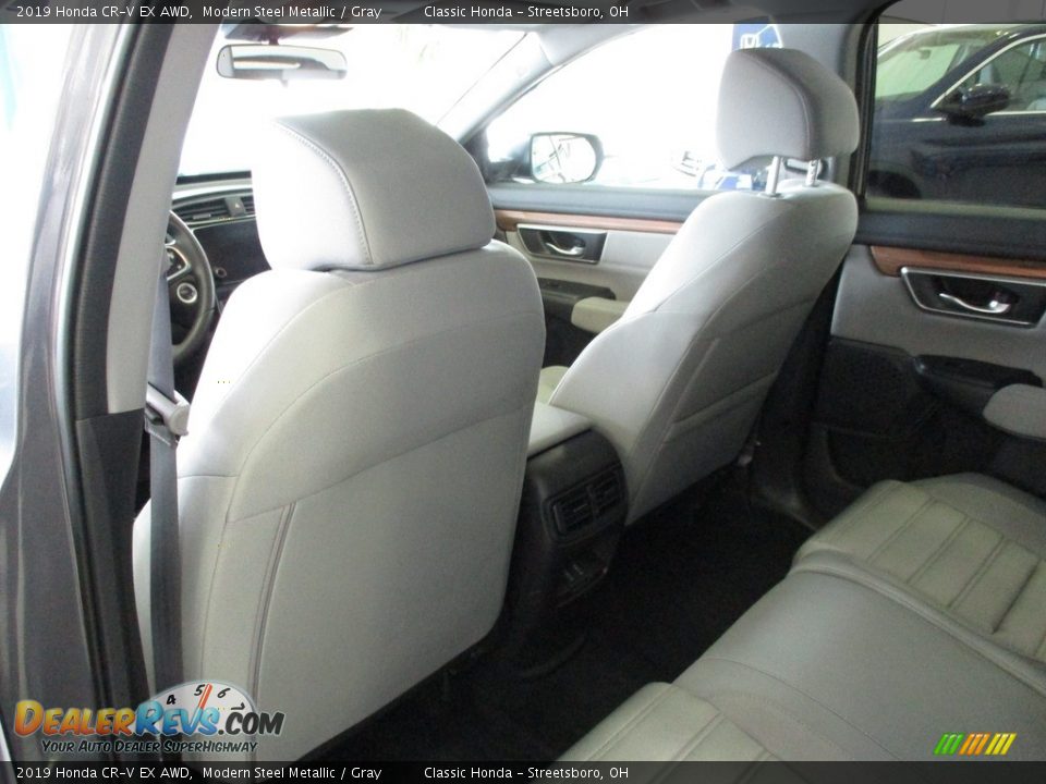 2019 Honda CR-V EX AWD Modern Steel Metallic / Gray Photo #24
