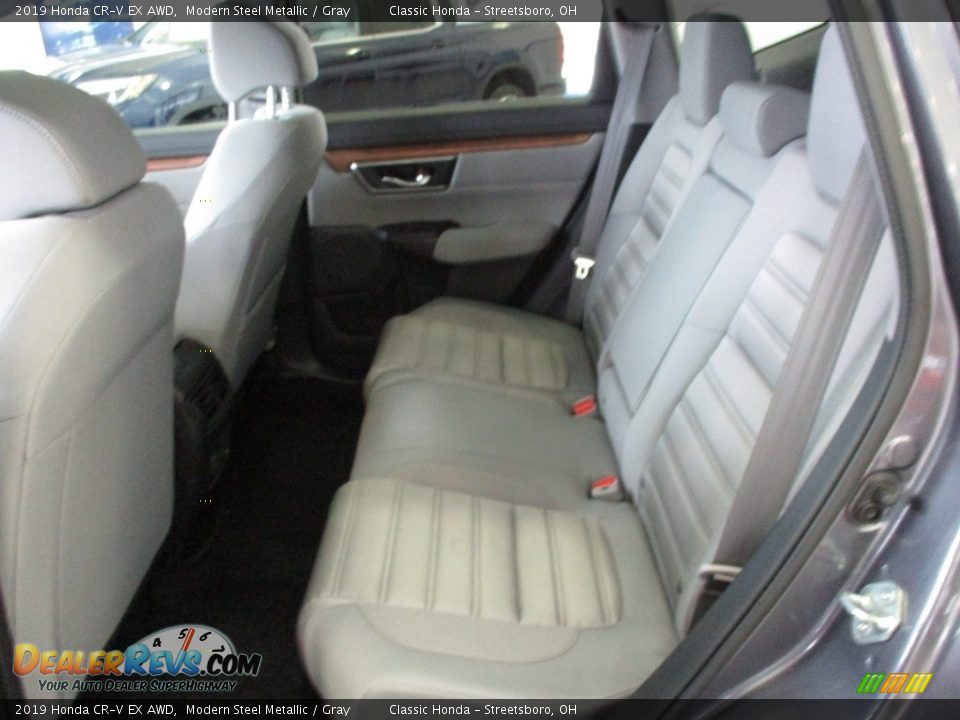 2019 Honda CR-V EX AWD Modern Steel Metallic / Gray Photo #25