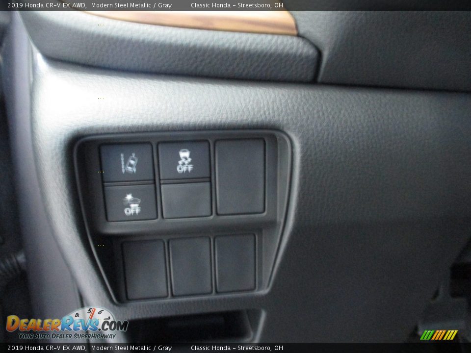 2019 Honda CR-V EX AWD Modern Steel Metallic / Gray Photo #30