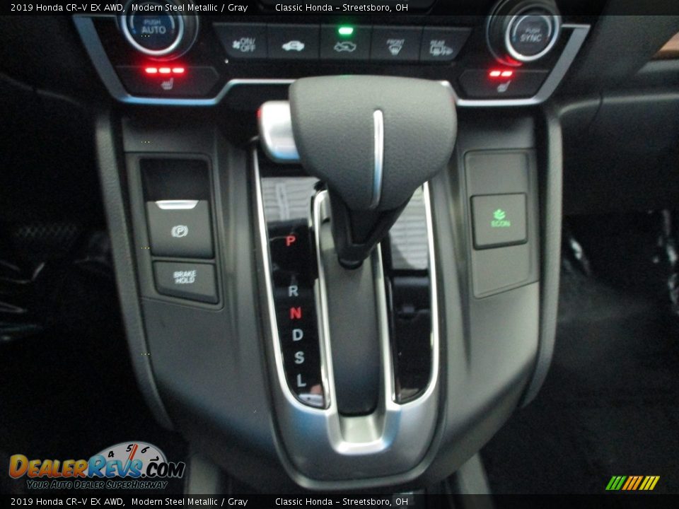 2019 Honda CR-V EX AWD Modern Steel Metallic / Gray Photo #35