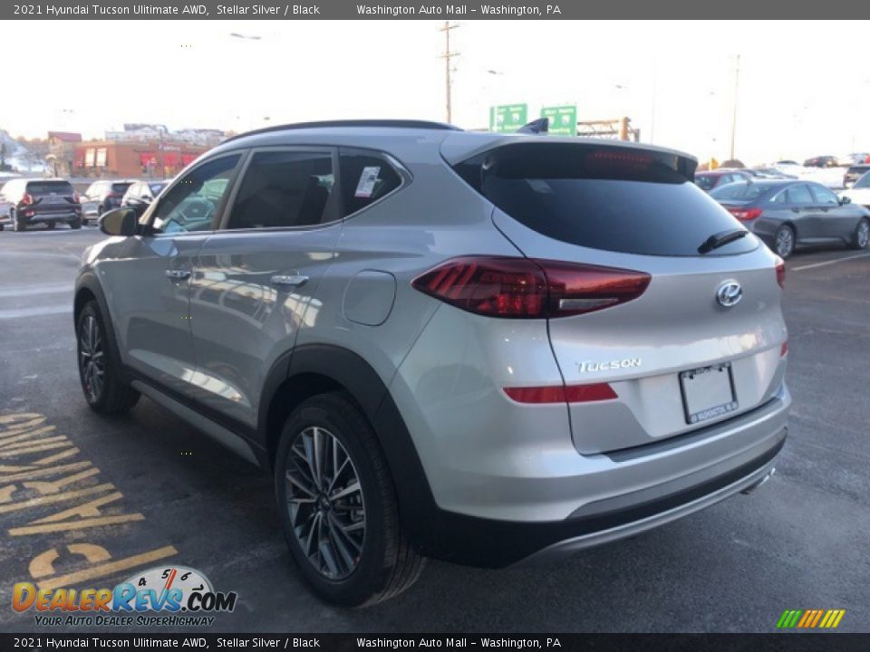 2021 Hyundai Tucson Ulitimate AWD Stellar Silver / Black Photo #3