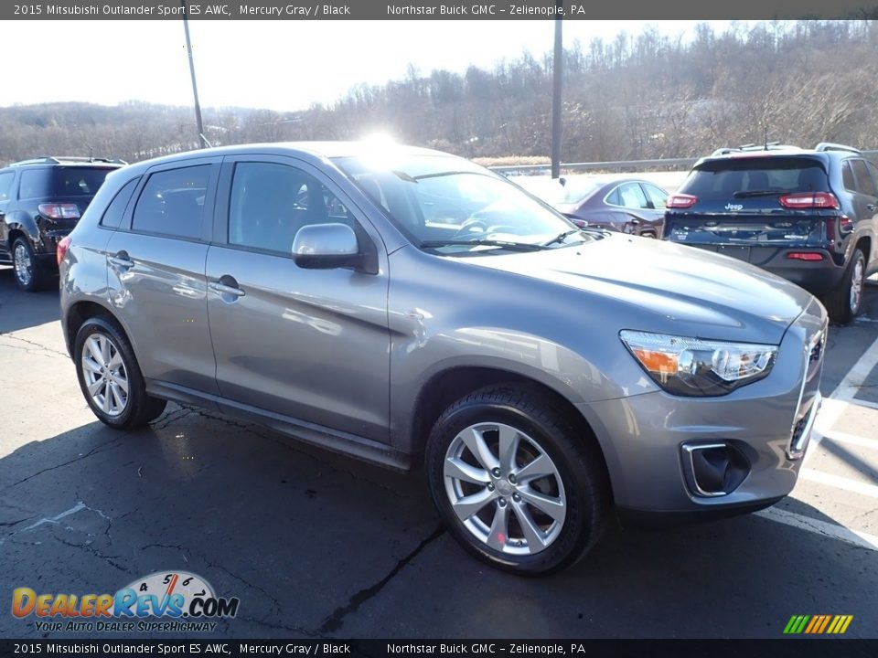 Front 3/4 View of 2015 Mitsubishi Outlander Sport ES AWC Photo #4