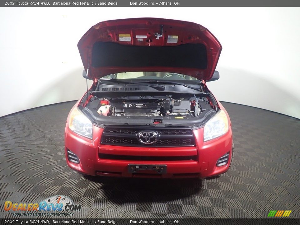 2009 Toyota RAV4 4WD Barcelona Red Metallic / Sand Beige Photo #5
