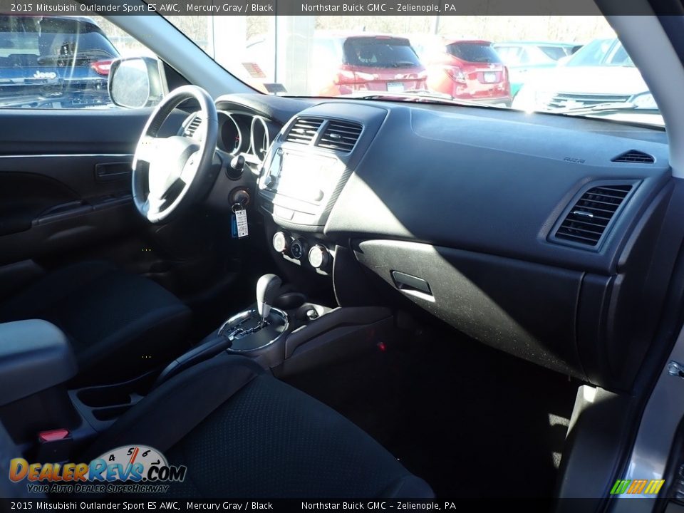 2015 Mitsubishi Outlander Sport ES AWC Mercury Gray / Black Photo #6